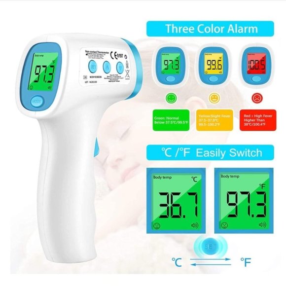 Infrared Thermometer Touchless Forehead Thermometer for Adults - Picture 5 of 9